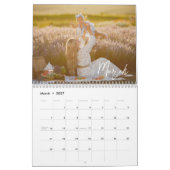 Personalisierter Bildkalender mit Skript Kalender (Mär 2027)