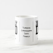 Personalisierter Billet-Vater mit einem wissenscha Kaffeetasse (Mittel)