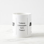 Personalisierter Billet-Vater mit einem wissenscha Kaffeetasse (Mittel)