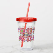 Personalisierter Bingo-Becher Acryltrinkbecher (Rückseite)
