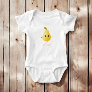 Personalisierter Birnenname Kundenspezifische Nied Baby Strampler