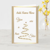 Personalisierter Birthday Luxus und modernes Desig Karte (Gelbe Blume)