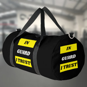 Personalisierter BJJ in Guard I Trust Jiu Jitsu Duffle Bag