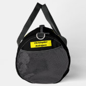 Personalisierter BJJ in Guard I Trust Jiu Jitsu Duffle Bag (Rechts)
