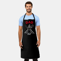 Personalisierter Black Koch Vater #FATHERSDAY Pit 