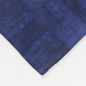 Personalisierter Blauanker Fleecedecke (Ecke)