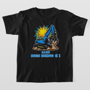 Personalisierter Blaubagger T-Shirt