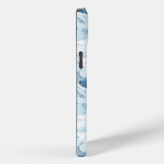 Personalisierter blauer Ozean unter den Meeresschi Case-Mate iPhone Hülle (Rückseite / Rechts)