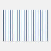 Personalisierter, blauer und weißer Wasseranker Geschenkpapier Set (Vorderseite 3)