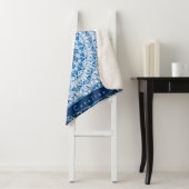 Personalisierter Blaustein Mandala Sherpadecke (Beispiel)