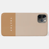 Personalisierter Blindfarbblock Case-Mate iPhone Hülle (Rückseite (Horizontal))