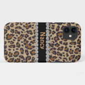 PERSONALISIERTER BLING IPHONE 5 FALL DES CHEETAH- Case-Mate iPhone HÜLLE (Rückseite (Horizontal))