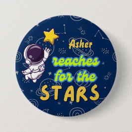 Personalisierter Blue Reach für die Sternennachwei Button