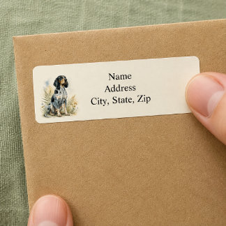 Personalisierter Bluetick Coonhound