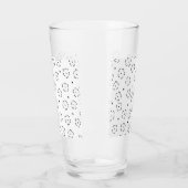 Personalisierter Blumen-Geburtstagsgeschenk-Ordner Glas (Links)