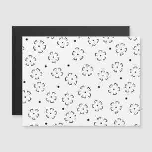 Personalisierter Blumen-Geburtstagsgeschenk-Ordner Magnetkarte
