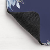 Personalisierter Blumen-Schreibtisch Mousepad (Ecke)