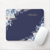Personalisierter Blumen-Schreibtisch Mousepad (Mit Mouse)