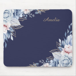 Personalisierter Blumen-Schreibtisch Mousepad