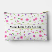 Personalisierter Blumenbeutel Zubehörtasche (Rückseite)