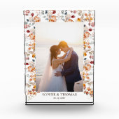 Personalisierter Blumenblock aus Foto (Vorderseite)