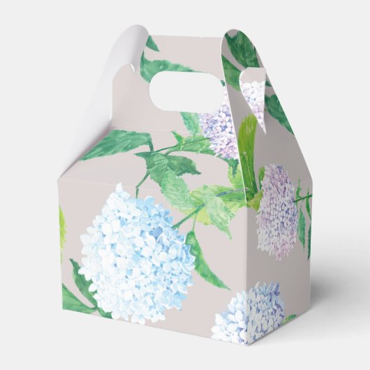 Personalisierter Blumengarten Geschenkschachtel (Rückseite)