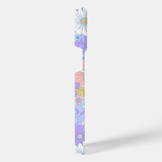 personalisierter Blumengarten iPhone Hülle (Rechte Seite)