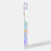 personalisierter Blumengarten iPhone Hülle (Linke Seite)