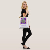 Personalisierter Blumengarten Tasche (Am Model)