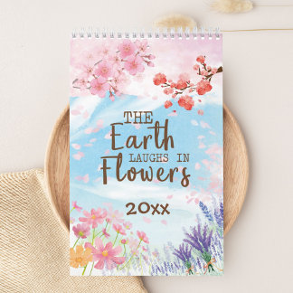 Personalisierter Blumenkalender Kalender
