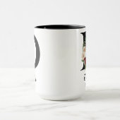 Personalisierter Blumenmonogramm-Tasse Geschenk fü Tasse (Zentrum)