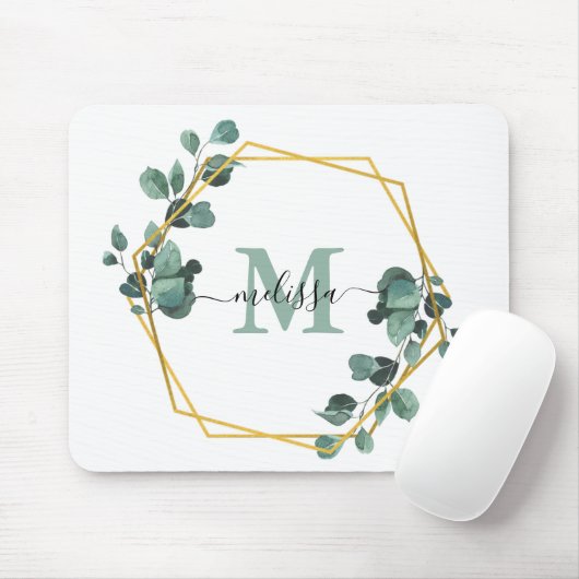 Personalisierter Blumenmousepad Mousepad (Mit Mouse)