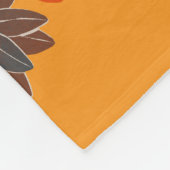 Personalisierter Blumenname Hispanic Fleece Blanke (Ecke)
