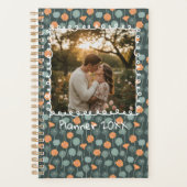 Personalisierter Blumenplaner mit Foto Planer (Vorderseite)