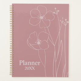 Personalisierter Blumenplaner  Planer