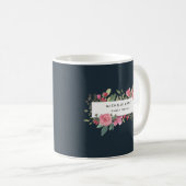 Personalisierter Blumenschüler Kaffeetasse (VorderseiteRechts)