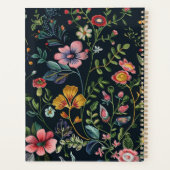 Personalisierter Blumenspeicher Planer (Rückseite)