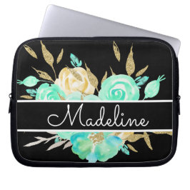 Personalisierter Blumenstrauß Laptopschutzhülle