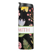 Personalisierter Blumentrinkbecher Thermosbecher (Nach rechts gedreht)