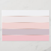 Personalisierter Blush Lavendel Strippengeschirr (Rückseite)