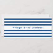 Personalisierter Boarding-Yacht-Party (Rückseite)