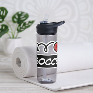 Personalisierter Boccia-Ball mit Namen Trinkflasche