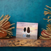 Personalisierter Bohemischer bester Freund - indiv Fotoplatte (Seite)