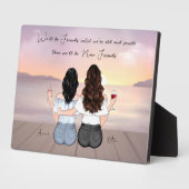 Personalisierter Bohemischer bester Freund - indiv Fotoplatte (Seite)