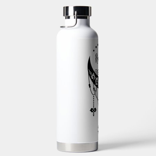 Personalisierter Bohemischer Cresent Moon Trinkflasche (Rechts)