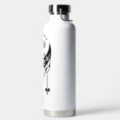 Personalisierter Bohemischer Cresent Moon Trinkflasche (links)