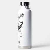 Personalisierter Bohemischer Cresent Moon Trinkflasche (links)