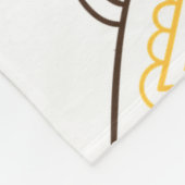Personalisierter Bohemischer Stil Fleecedecke (Ecke)