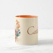 Personalisierter bohischer Fallbukett Tasse (Zentrum)