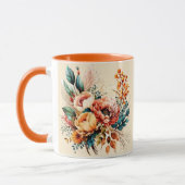 Personalisierter bohischer Fallbukett Tasse (Links)